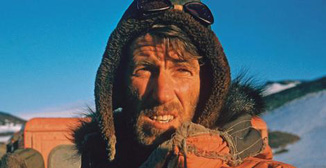  Ed Hillary in Antarctica, 1957